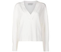 Bluse mit V-Ausschnitt
