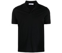 Poloshirt mit Spreizkragen