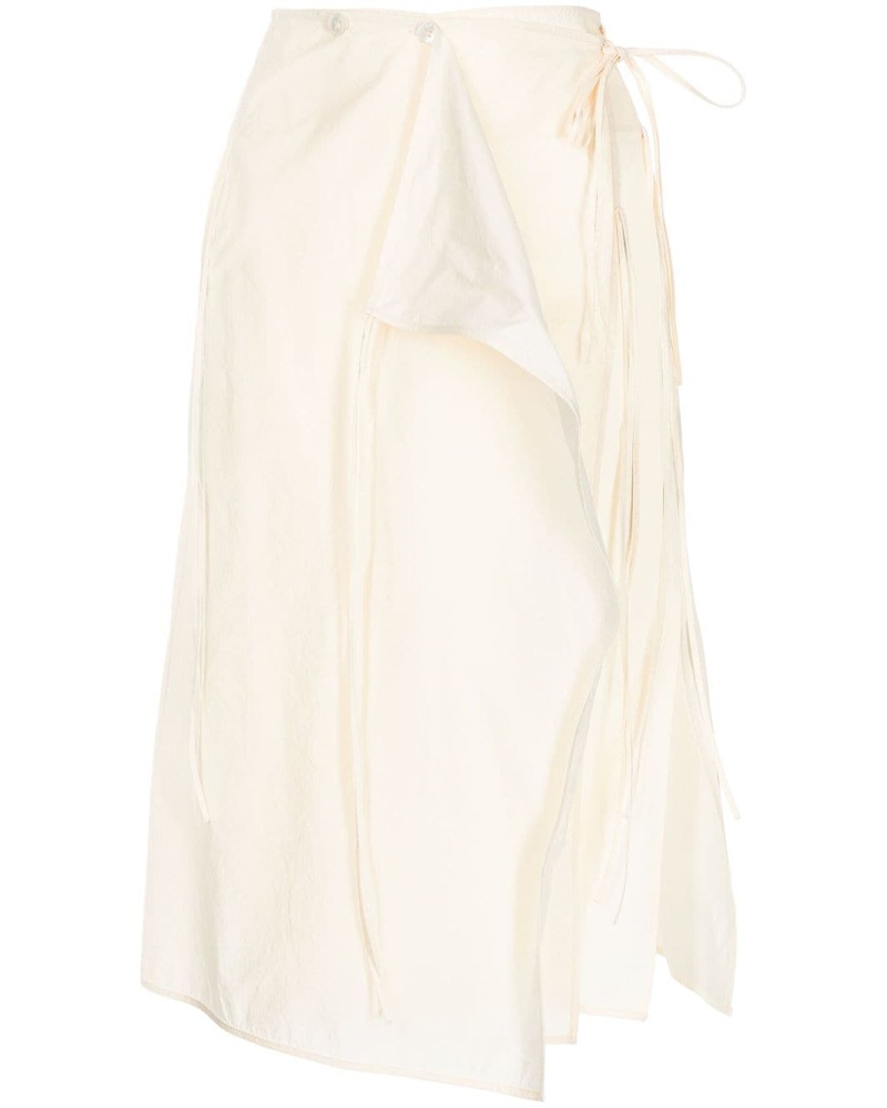 Christophe Lemaire Damen Wickelrock im Layering-Look