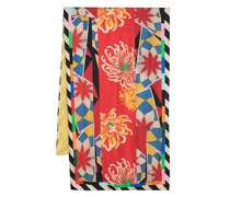 Schal mit Blumen-Print