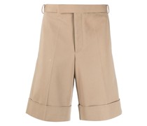 low-rise tailored shorts