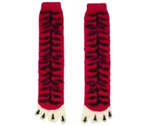 Zehensocken mit grafischem Motiv