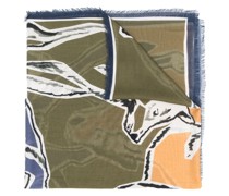 Schal mit grafischem Print