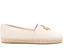 Espadrilles aus Leder