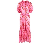 Kleid mit Blumen-Print
