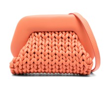 Tasche mit Zopfmuster