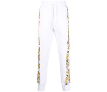 Jogginghose mit Couture-Print