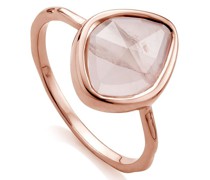 'RP Siren' Ring mit Rosenquarz