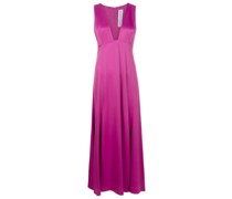 Midikleid mit V-Ausschnitt