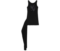 Ärmelloses Kleid mit Trägerdetail