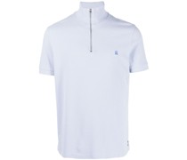 Pikee-Poloshirt mit Logo-Stickerei