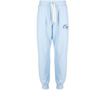 Jogginghose mit Logo-Stickerei