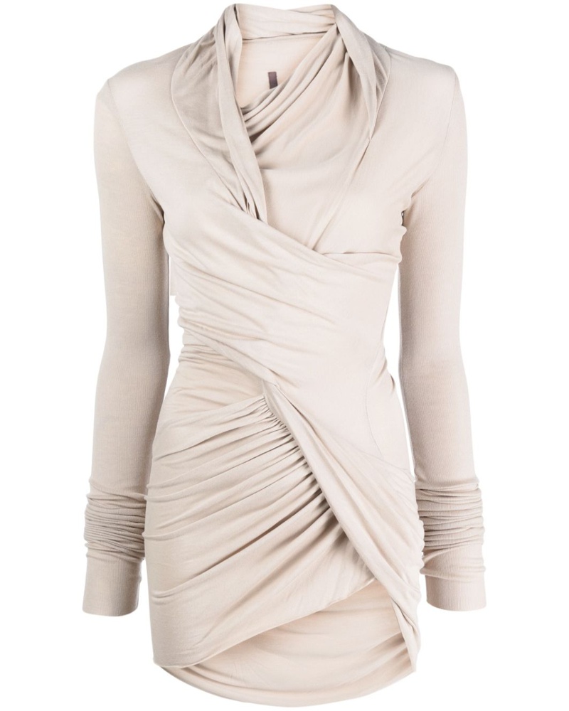 Rick Owens Lilies Damen Gerafftes Oberteil