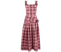 Maxikleid mit Schottenkaro