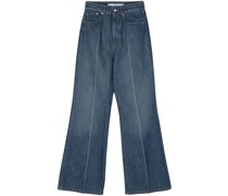 A.P.C. Weite Clienteau High-Rise-Jeans