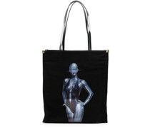 x Sorayama graphic-print tote bag