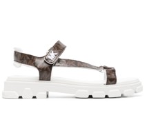 Sandalen mit Print
