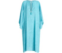 Seidenkleid mit Paisley-Print