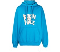 Hoodie mit Slogan-Print