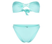 Bandeau-Bikini mit Cut-Outs