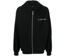 Kapuzenjacke mit Logo-Print