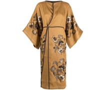 Kimono mit Blumen-Print