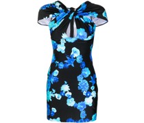 Kleid mit Blumen-Print