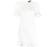 Rückenfreies Kleid mit Rüschen