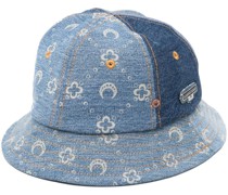 Jeanshut im Patchwork-Look