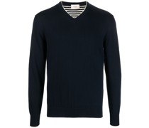Pullover mit V-Ausschnitt