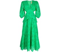 Midikleid mit V-Ausschnitt