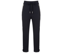 Cropped-Hose mit Kordelzug