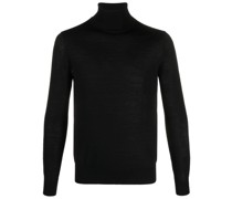 Fein gestrickter Rollkragenpullover