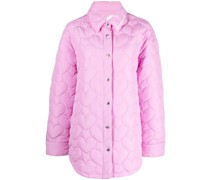 Gefütterte Jacke mit Druckknöpfen