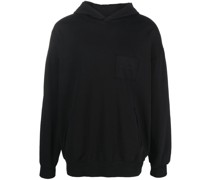 Hoodie mit Logo-Stickerei
