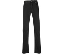 Halbhohe Bootcut-Jeans