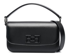 Handtasche mit Logo-Schild
