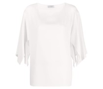 Bluse mit U-Boot-Ausschnitt