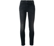 Skinny-Jeans mit Stone-Wash-Effekt