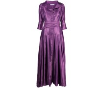 Divine pleated maxi dress