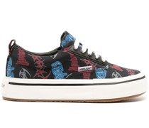 Sneakers mit Logo-Print