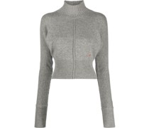 Kaschmirpullover mit Logo