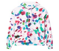 Hoodie mit abstraktem Print