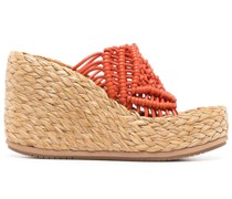 Wedge-Sandalen 110mm
