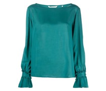 Bluse mit Rüschen