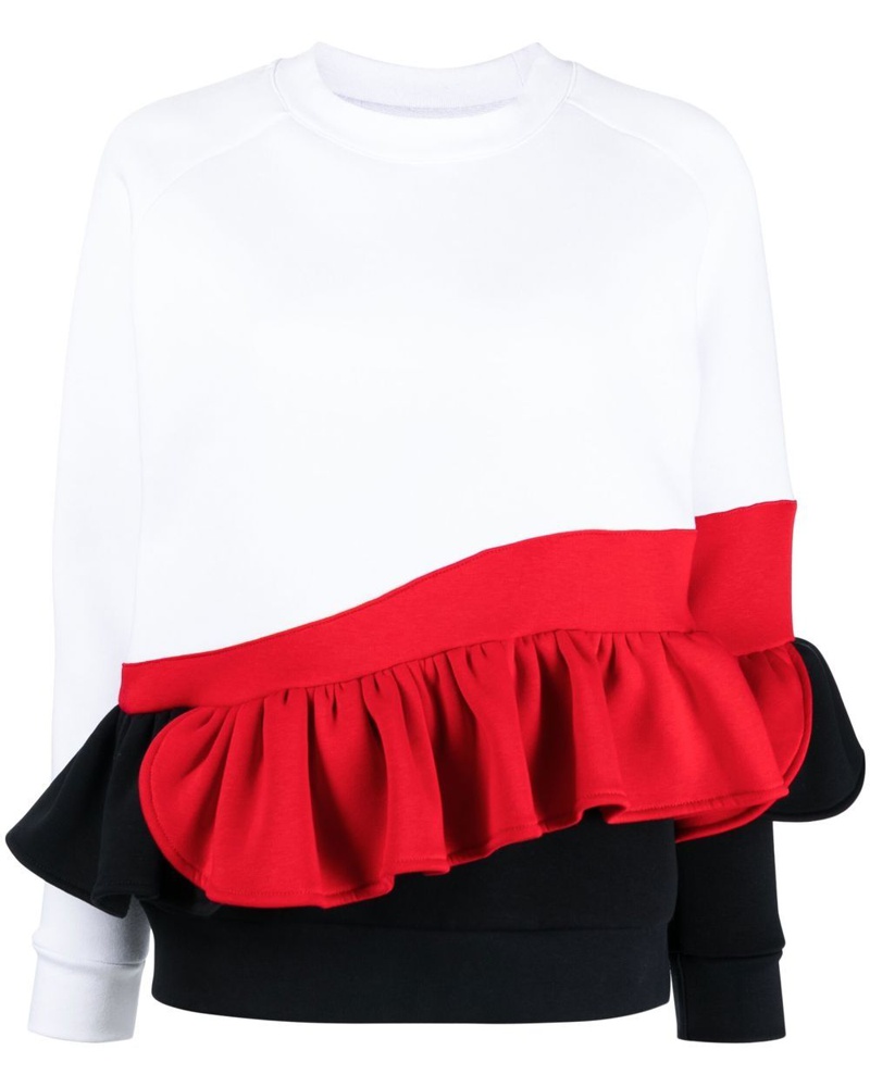 ATU Body Couture Damen Sweatshirt mit Rüschen