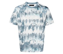 T-Shirt mit Batikmuster