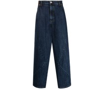 Jeans mit weitem Bein