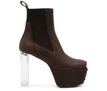 Peeptoe-Stiefel