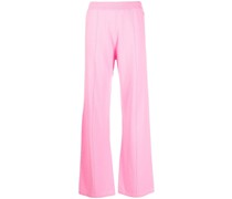 Fein gestrickte Hose mit weitem Bein